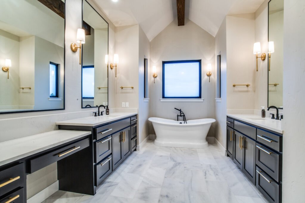 Bathroom at Modern Ranch