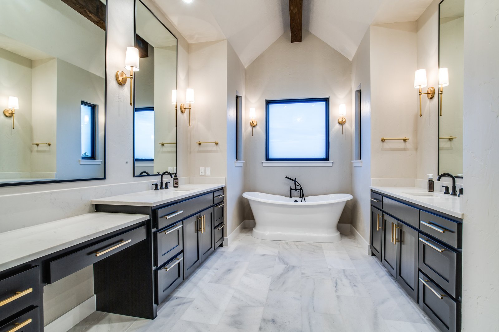 Bathroom at Modern Ranch