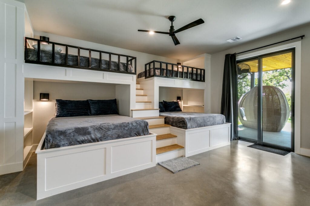 Bunk room at The Gathering House
