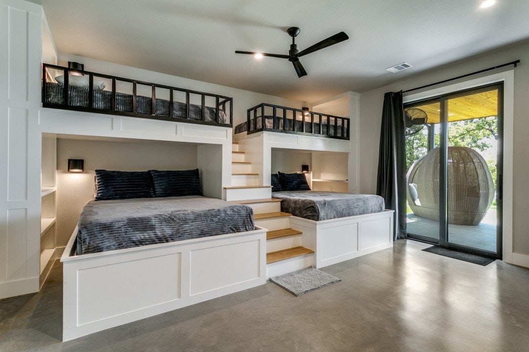 Bunk room at The Gathering House