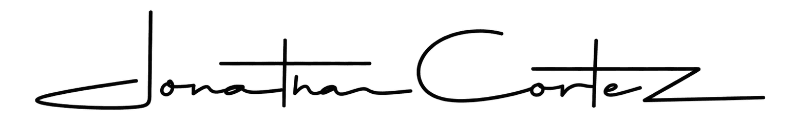 Jonathan Cortez signature