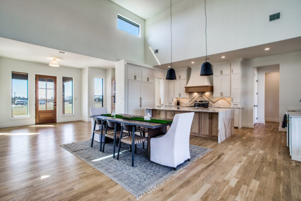 Custom home kitchen by Edge Crew