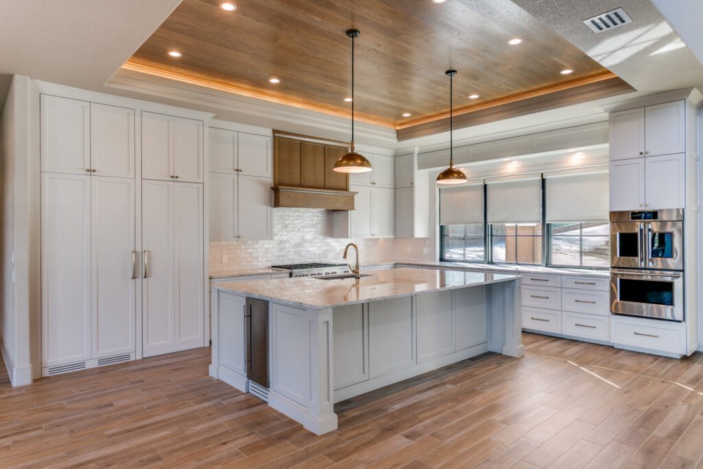 Custom home kitchen by Edge Crew