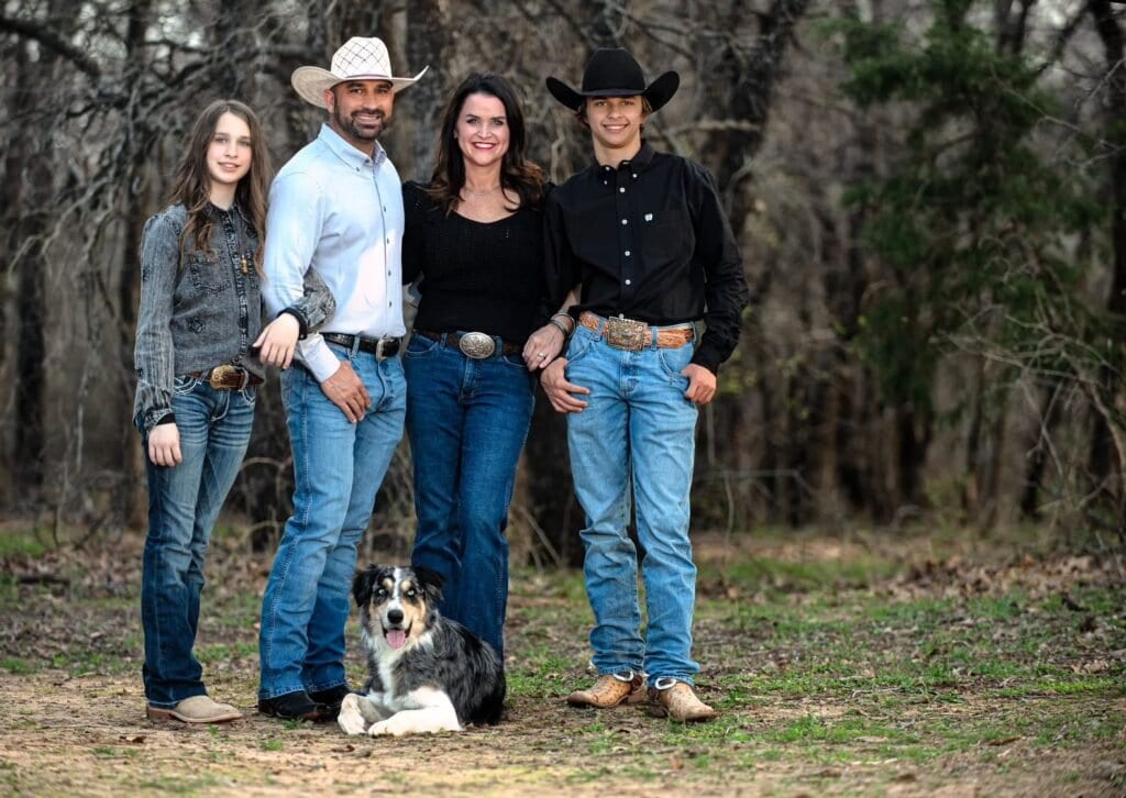 The Cortez family of Edge Crew Custom Homes in North Texas
